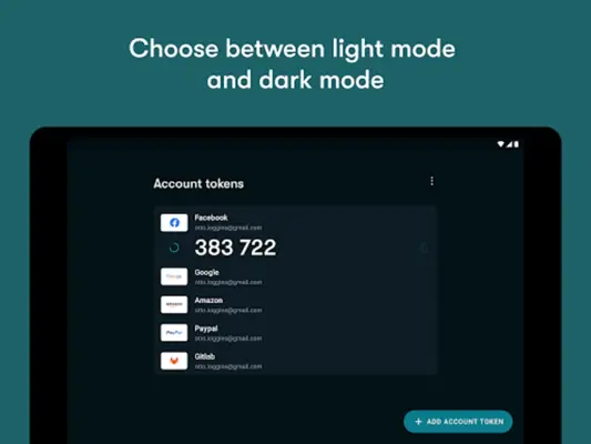 Authenticator android App screenshot 0