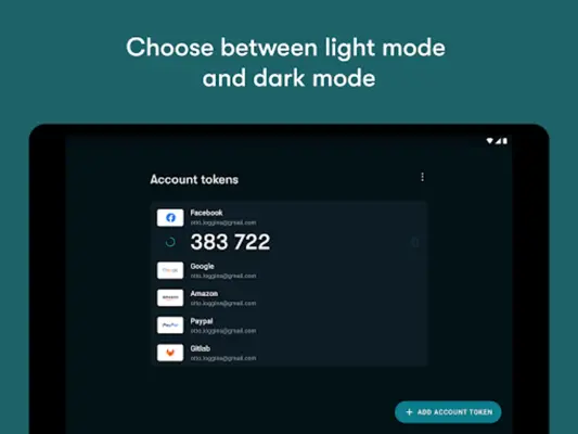 Authenticator android App screenshot 4